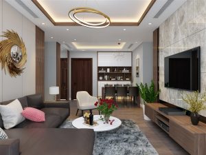 Thiết kế thi công nội thất chung cư Bắc Sơn Hải Phòng