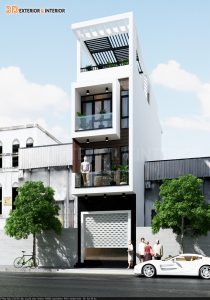 Mẫu thiết kế nhà phố đẹp ấn tượng tại Hải Phòng