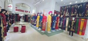 Mẫu thiết kế shop áo dài truyền thống sang trọng tại Hải Dương 1