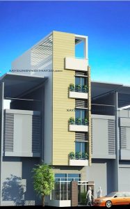 Nhà ống đẹp 4 tầng tại Hải Dương