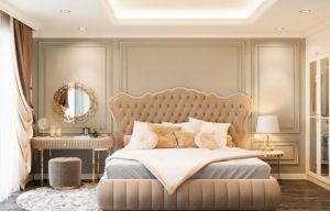 Thiết kế nội thất phòng ngủ tân cổ điển