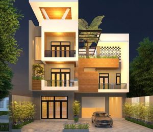 Thiết kế nhà biệt thư hiện đại ở Hải Dương