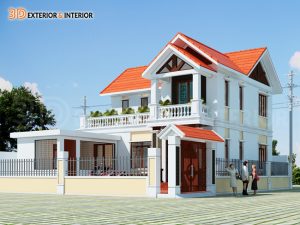 Thiết kế nhà mái thái đẹp tại Quảng Ninh