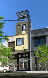 Thiết kế nhà ống tại Hưng Yên