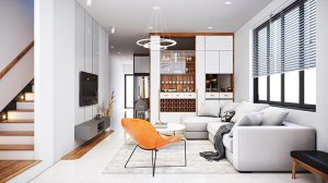 Thiết kế nhà phố đẹp hiện đại tại Hải Phòng 1