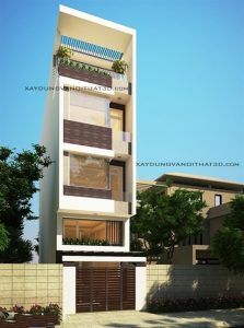 Thiết kế nhà phố hiện đại tại Bắc Ninh