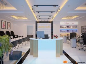 Thiết kế nội thất Jasmin Nail Spa
