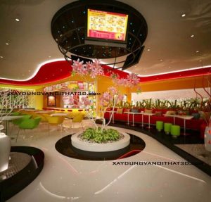 Thiết kế quán cafe ở Hải Phòng