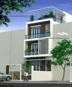 Mẫu nhà phố đẹp ở Hải Dương