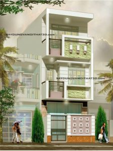 Mẫu nhà phố đẹp và hiện đại ở Hải Phòng