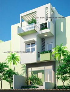 Mẫu nhà xinh tinh tế đẹp 3 tầng