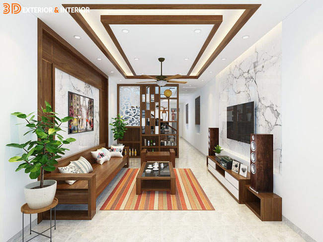 Mẫu thiết kế nội thất nhà ở đẹp hiện đại năm 2019 1