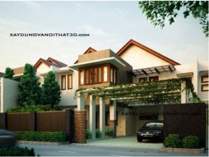 Nhà phố 2 tầng đẹp