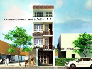 Nhà phố 4 tầng đẹp tại Quảng Ninh