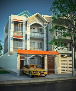 Thiết kế kiến trúc biệt thự Hải Phòng