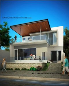 Thiết kế nhà biệt thự hiện đại tại Bắc Ninh