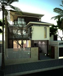 Thiết kế nhà biệt thự hiện đại ở Hà Nội