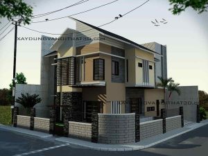 Thiết kế nhà mái dốc đẹp ở Hà Nội