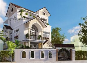 Thiết kế nhà biệt thự đẹp tại Hà Nội