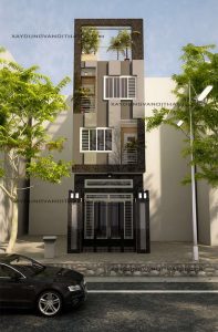 Thiết kế nhà ống hiện đại tại Hà Nội