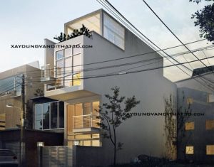 Thiết kế nhà phố hiện đại tại Hải Phòng