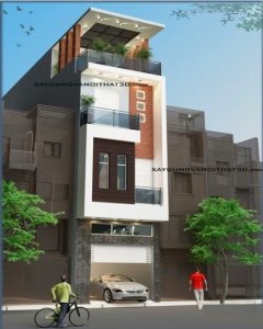 Thiết kế nhà lô phố ở Ninh Bình