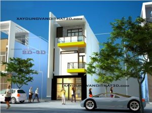 Thiết kế nhà ống đẹp tại Bắc Ninh