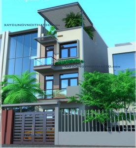 Thiết kế nhà phố hiện đại tại Bắc Ninh