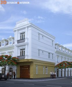 Thiết kế nhà phố phong cách tân cổ điển đẹp tại An Dương Hải Phòng