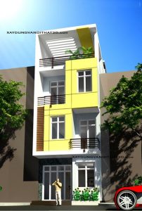 Thiết kế nhà phố xinh ở Hải Dương