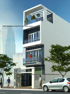 Thiết kế nhà lô phố tại Hải Phòng