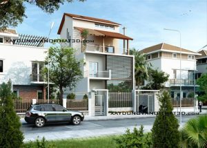 Thiết kế nhà biệt thự sang trọng tại Quảng Ninh