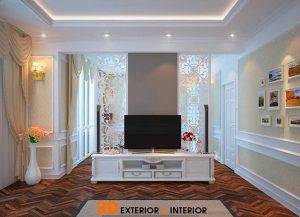 Thiết kế phòng ngủ tân cổ điển tại Quảng Ninh