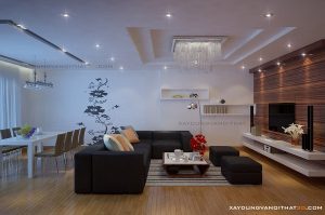 Thiết kế thi công nội thất chung cư hiện đại ở Hải Phòng