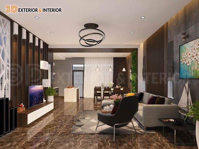 Thiết kế nội thất nhà đẹp tiện nghi ở Quảng Ninh 1