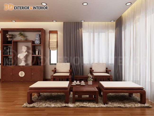 Thiết kế nội thất nhà đẹp tiện nghi ở Quảng Ninh 7