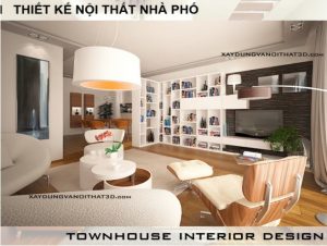 Thiết kế nội thất nhà phố