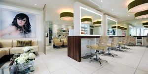 thiết kế nội thất showroom nail hải phòng 1