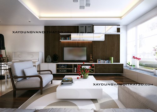 Thiết kế nội thất xinh lộng lẫy tại Hà Nội