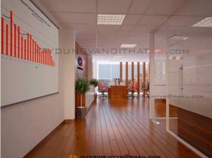 Thiết kế nội thất văn phòng Công ty In Phú Đường Hải Phòng 2