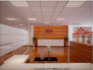 Thiết kế nội thất văn phòng Công ty In Phú Đường Hải Phòng 3