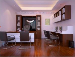 Thiết kế nội thất văn phòng Honda ở Quảng Ninh