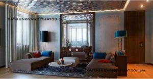 Thiết kế thi công nội thất hiện đại sang trọng tại Hải Dương
