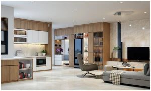 Thiết kế thi công nội thát đẹp gia đình chị Quyên