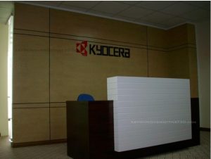 Thiết kế thi công nội thất văn phòng Tập đoàn Kyocera Mita