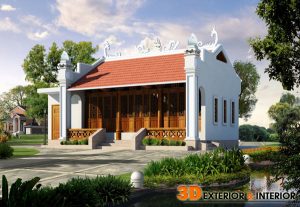 thiết kế nhà thờ họ đẹp