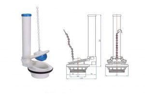 bộ phao xả nước bồn cầu