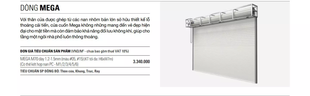 Cửa cuốn Austdoor