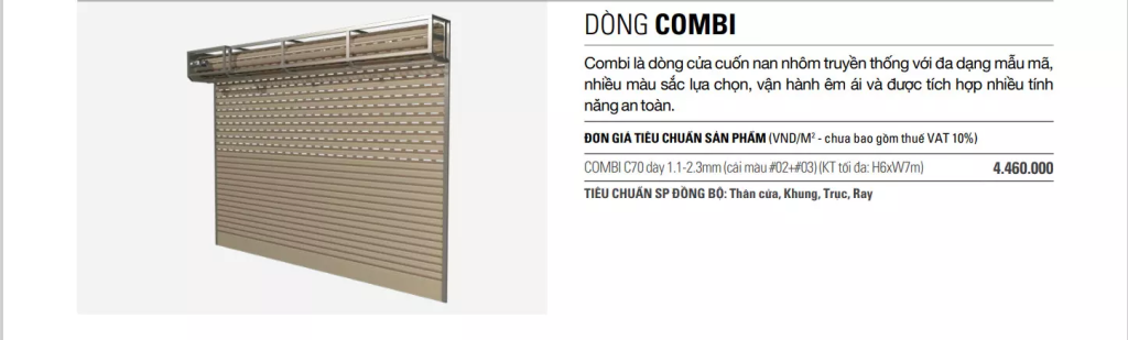 Cửa cuốn Austdoor