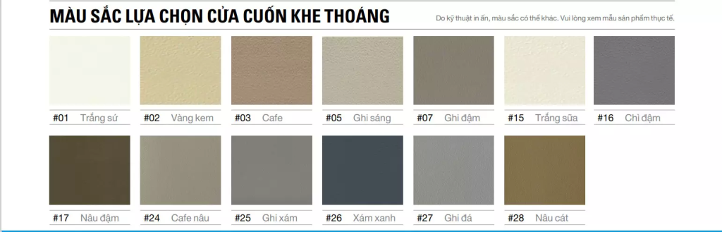 Cửa cuốn Austdoor